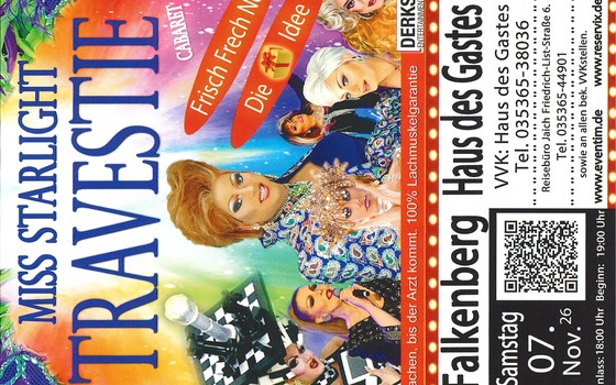 Miss Starlight Travestie, Foto: Derks Entertainment & Management , Lizenz: Derks Entertainment & Management