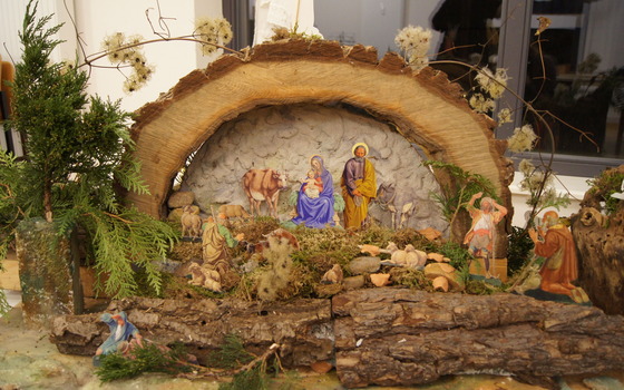 Krippe der Kirchengemeinde Doberlug, Foto: Kirchengemeinde Doberlug, Lizenz: Kirchengemeinde Doberlug